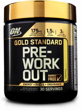 GOLD STANDARD PRE-WORKOUT 30serv. Blue Raz - ON